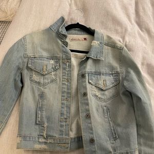 GLG washed out Jean jacket light wash